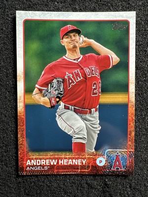 ANDREW HEANEY #US163 2015 Topps Update Series QTY Los Angeles Angels
