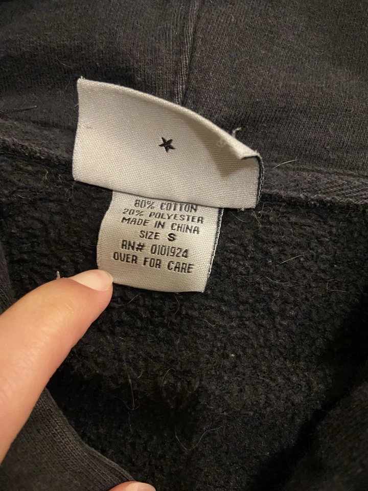 Fender Guitars Black Pullover Hoodie Hood Sweatshirt Rock & Roll Lifestyle Men S - Image 4 of 4