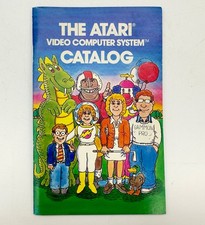 MANUAL ONLY 1980 Atari 2600 Game Catalog CO14356 Rev. E SHIPS FREE NO TRACKING