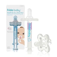 Frida Baby Accu-Dose Medicine Pacifier Syringe - Mess-Free  USA Made