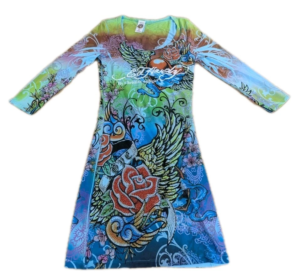 Ed Hardy Long Sleeve Dresses for Women for sale | eBay Ed Hardy Long Sleeve Dresses for Women for sale | eBay