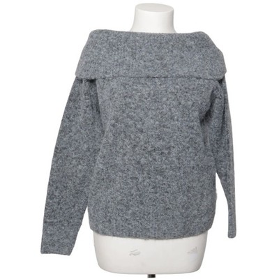 Rita Ora x Primark, Strickpullover, Größe: S, Grau, Fischgräte, Damen #x9Y