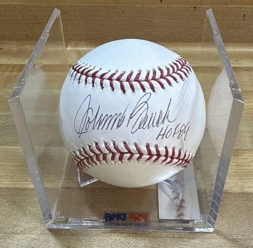 Johnny Bench PSA DNA Autograph National League ONL Signed Baseball HOF 89
