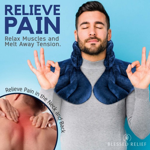 Washable Cover Heat Wrap for Neck and Shoulders - Picture 4 of 7