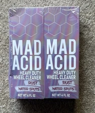 Mad Acid Heavy Duty Wheel Cleaner 4oz Rust & Water Spot Remover 2pk