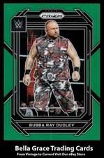 2023 Panini Prizm WWE Bubba Ray Dudley #177 Legend Green