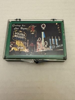 Vintage Greetings From Las Vegas Nevada Casino Themed Souvenir Playing Cards