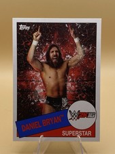 2015 Topps WWE Heritage Daniel Bryan 2K16 Bryan Danielson AEW Trading Card
