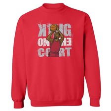 Durant King On The Court Tribute - Houston Fans Unisex Crewneck Sweatshirt