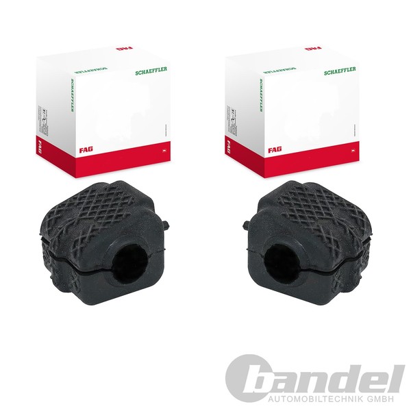 2X Schaeffler FAG Stabilager Gummilager Stabi Vorne Innen Passend FüR CitroËN C3-image