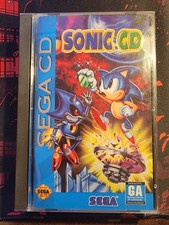 Sonic CD (Sega CD) - Includes Manual and Foam Insert (See Pictures) - Untested