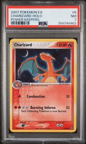 Charizard 6/108 EX Power Keepers