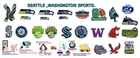 Seattle Seahawks,Washington Patches Embroidered,iron ,sewing On Clothes