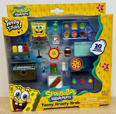 Teeny Tinies: SpongeBob Schwammkopf - Krusty Krab Mini Spielset **brandneu**