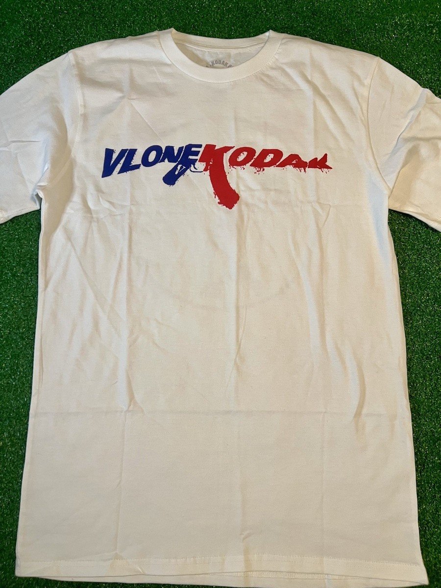 Vlone T-Shirt Mens Size Medium Kodak Black X Vlone Collab NWOT