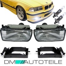 Nebelscheinwerfer SET OEM Optik passt für BMW E36 alle Modelle 90-99+H1 Birnen