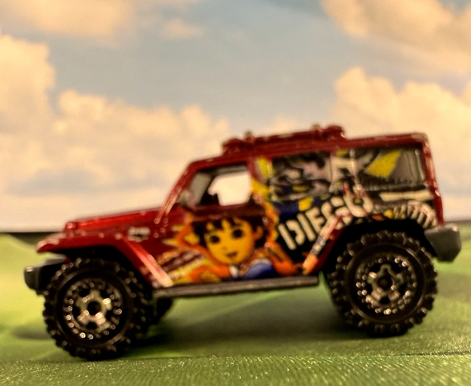 Match Box Jeep Rescue Concept Toy Truck Mattel Dinosaur San Diego, Off Road Mudd - Image 2 of 4