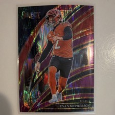 Panini 2025 Select Football Prizm Evan McPherson Bengals #259 Serial /699