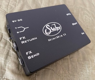 Suhr Mini Mix II - Dual Parallel Guitar Effects Loop Mixer