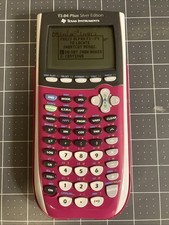 TI-84 Plus Silver Edition Pink Graphing Calcu...