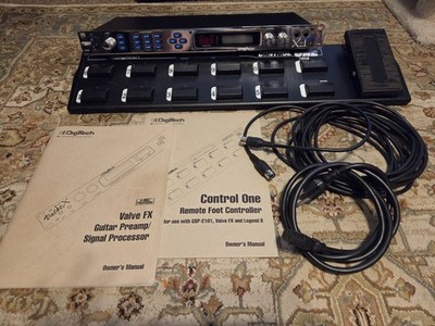 DigiTech Valve FX Guitar Preamp Processor/Control One Foot Controller w/ Manuals