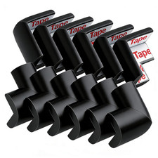 12 Pack Corner Protectors for Baby Proofing, Soft Furniture Safety Bumper
