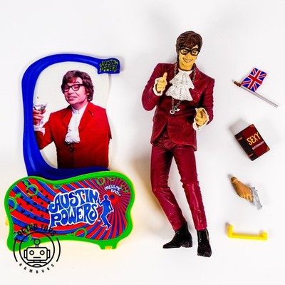 McFarlane Austin Powers Movie Maniacs Toys Action Figur Top Vollständig
