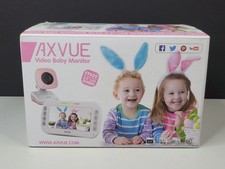 Axvue Video Baby Monitor 4.3" Lcd Screen  Night Vision Pink E9620