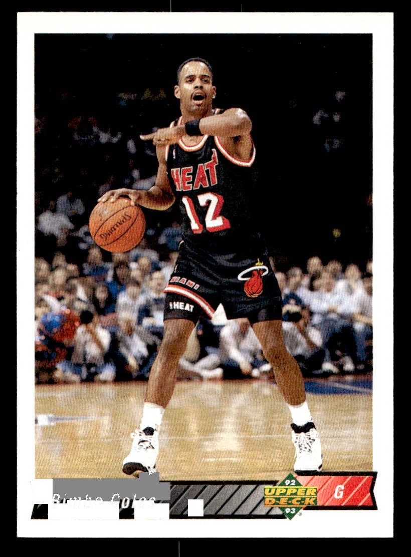 Upper Deck - Bimbo Coles Basketball card Miami Heat Raw Trading Card