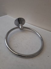 Wall Mounted Towel Ring Holder | Round Stainless Steel Bathroom Kitchen Rail