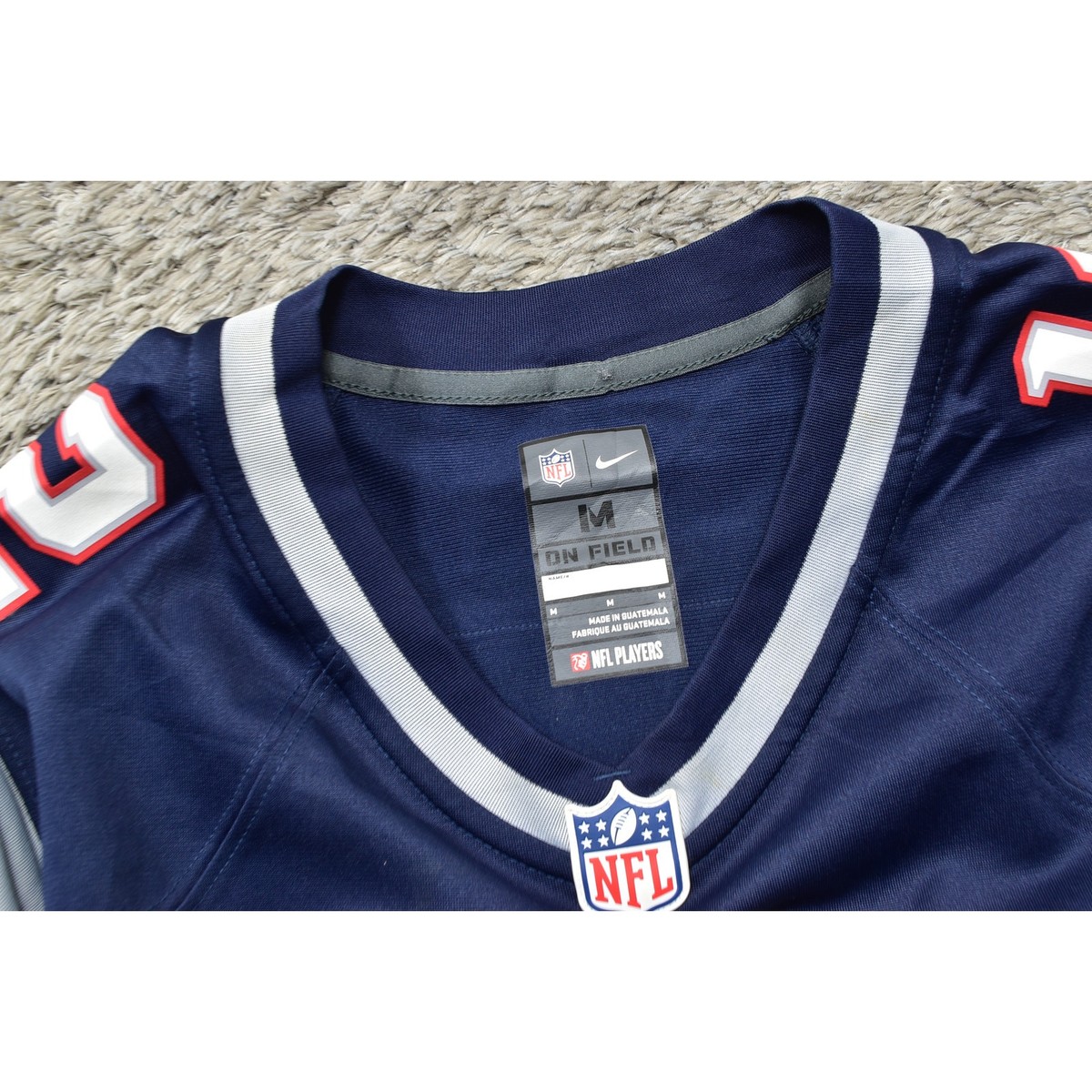 NFL Patriots Brady ジャージ サイズM Nike NFL Patriots #12