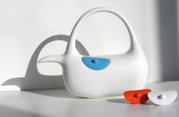 Annaffiatoio Josephine Certrè Italy Bianco 36x10 h29 - Design d'Autore