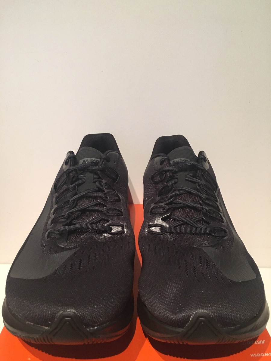 Size 14 - Nike Zoom Fly Triple Black for sale online | eBay