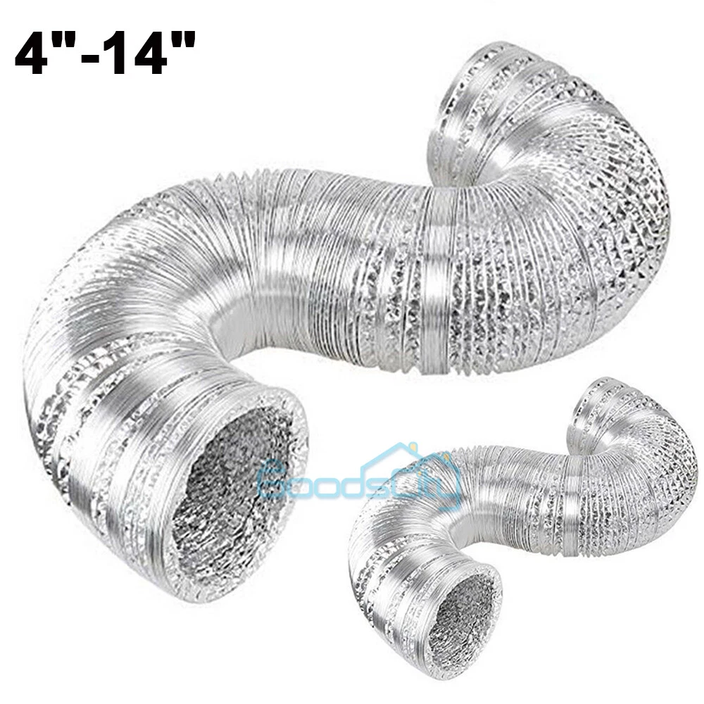 flexible aluminum dryer vent duct