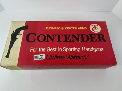 Thompson Contender Rounds Thompson Center Contender Bull Barrel Model Original Box 10in /Frame ...