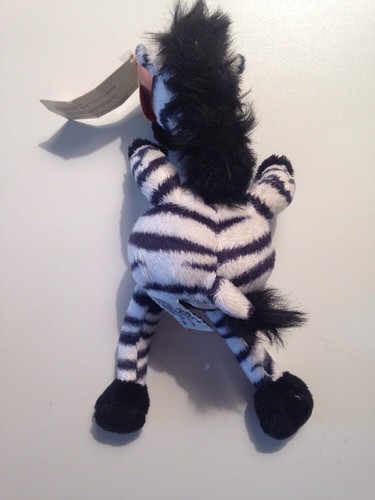 RUSS Berrie Flex-Necks Zebra Plush STUFFED ANIMAL Toy NWT - Picture 5 of 6