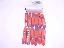 12Pk Allway Tools SRK-B6 Aluminum Self-Retracting Safety Knife w/ 6 Blades