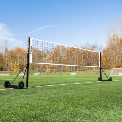 Force Tragbares Pro Fußball Tennisnetz | EINSTELLBARE NETZHÖHE [1-1,9 m] Training