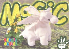 TY Beanie Babies BBOC Card Series 3 Common Magic the Dragon NM/Mint