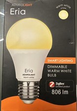 ADUROSMART ERIA Zigbee LED Birne A60 10W 806lm 2700k E27 Weiß Kunststoff Leuchtm