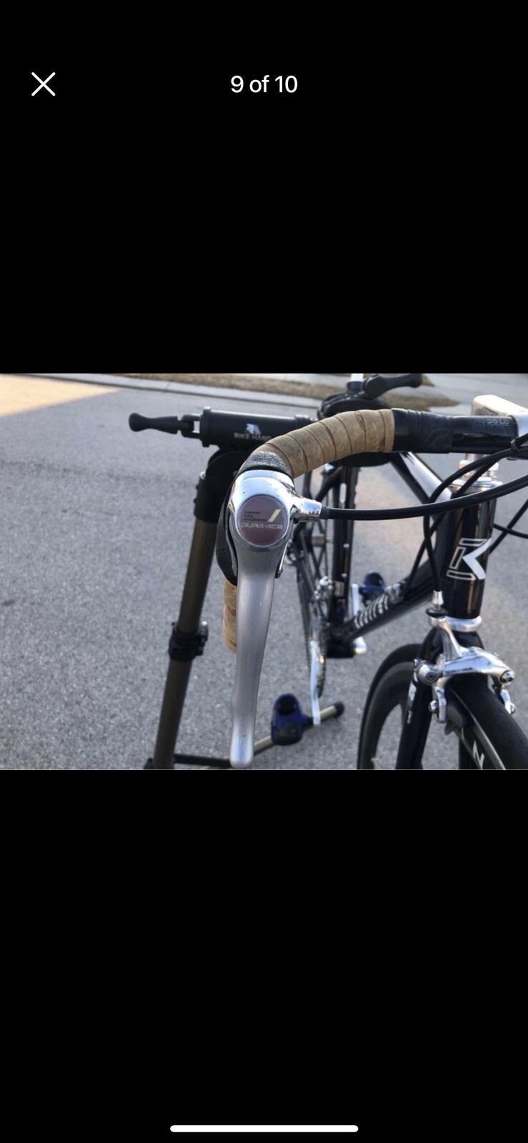 Kestrel carbin finer bike with Dura Ace components