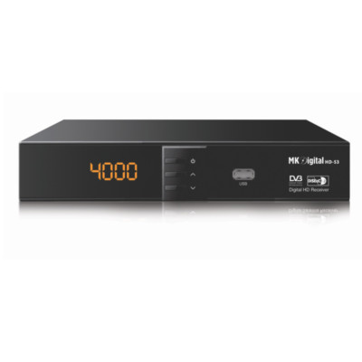 MK Digital S3 HD FULL HD Sat Receiver 1080p Scart, HDMI, EPG USB Mediaplayer