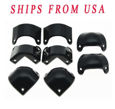 Set of 4 Front 4 Rear Guitar Amplifier Speaker Cabinet Corner fits Marshall