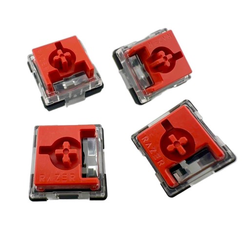 Razer Low-Profile Linear Red Optical Keyboard Switch (4 Pieces) - US Stock