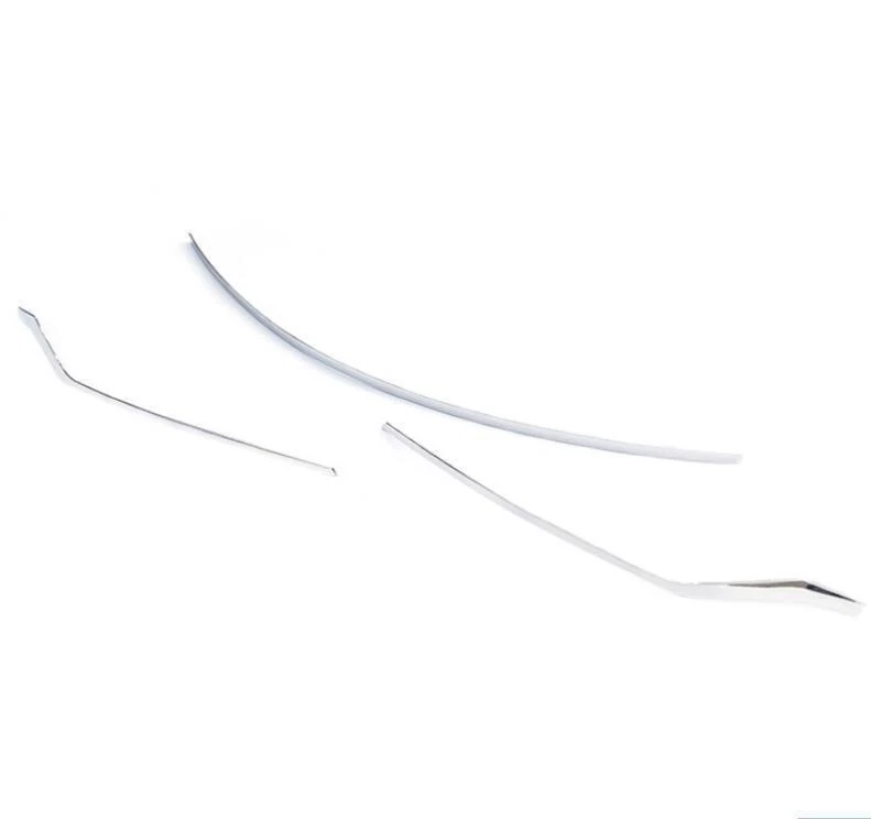 Car Stainless Chrome Rear Bumper Molding Cover For Hyundai Tucson 22-2024 Trim*3 - Image 3 of 4