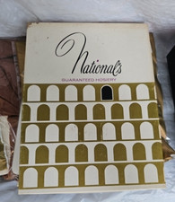 4 Pr National's Vintage NOS Nationals Guaranteed Hosiery Sizes B / C Unworn 2