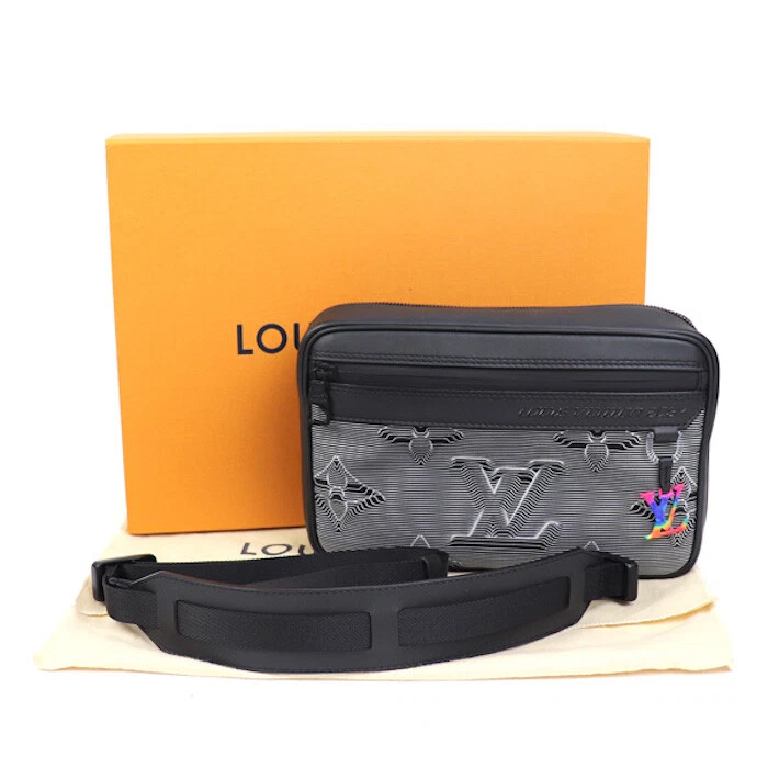 LOUIS VUITTON Crossbody Bag Expandable Messenger M55698 Shoulder 