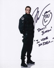 MICHAEL SHANKS signed autograph 20x25cm STARGATE in person autograph COA