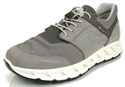 IGI&Co Herren Sneaker Slipper GORE-TEX wasserdicht MEMORY-FOAM grau