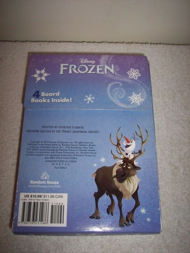 DISNEY-Friendship Box:Frozen The Ice Box by Courtney Carbone (2014, Board Books) - Picture 6 of 7